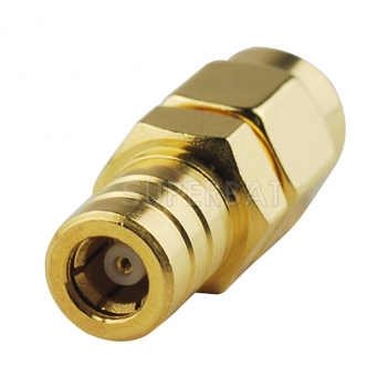 SMA Plug Male to SMB Plug Male Adapter Straight