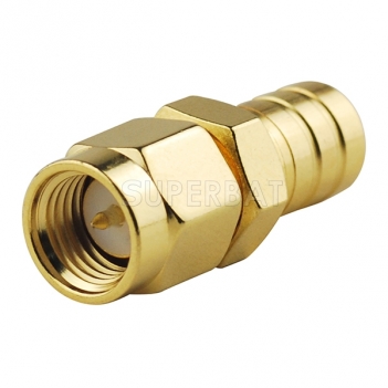 SMA Plug Male to SMB Plug Male Adapter Straight