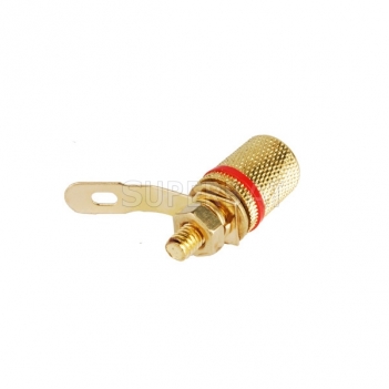 Gold Premium Speaker Binding Post FOR Speaker Amplifier Banana Plugs CCTV all DC