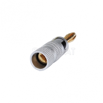 Banana Speaker Plug Audio Cable Connector High Quality Gold Plat