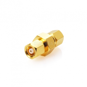 SMC Plug Male to SMC Plug Male Adapter Straight