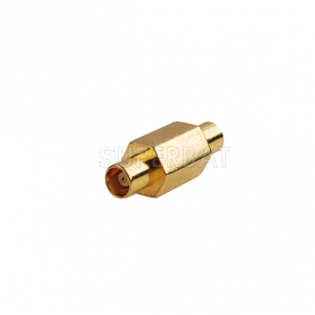 MCX Jack Female to MCX Jack Female Adapter Straight