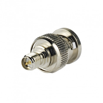 BNC Plug Male to RP SMA Jack Male Adapter Straight