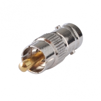 BNC Jack Female to RCA Plug Male Adapter Straight