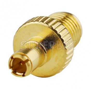 Gold-plated SMA Jack Female to S-197(TS9) Plug Male Adapter Straight for USB 4G LTE Modem Router