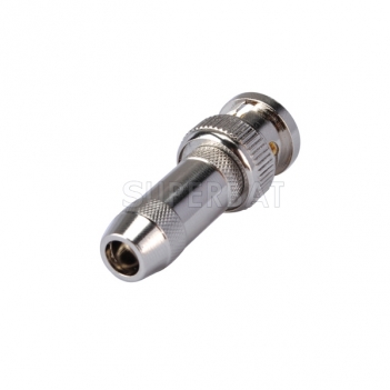 BNC Plug Male Connector Straight Crimp LMR-195