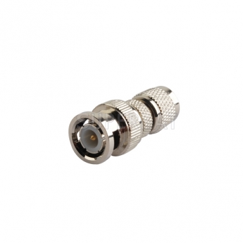 BNC Plug Male to MiNi UHF Plug Male Adapter Straight