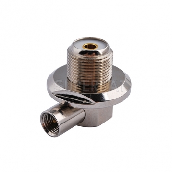 FME Plug Male to UHF Jack Female Adapter Right Angle