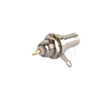 BNC Plug Male Connector Straight Bulkhead Solder