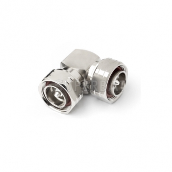 7/16 Plug Male to 7/16 Plug Male Adapter Right Angle