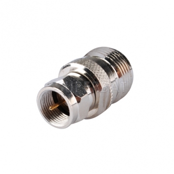 F Plug Male to N Jack Female Adapter Straight