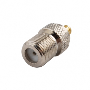 F Jack Female to MCX Plug Male Adapter Straight