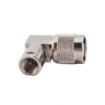 FME Plug Male to TNC Plug Male Adapter Right Angle