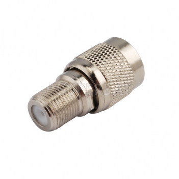 F Jack Female to TNC Plug Male Adapter Straight