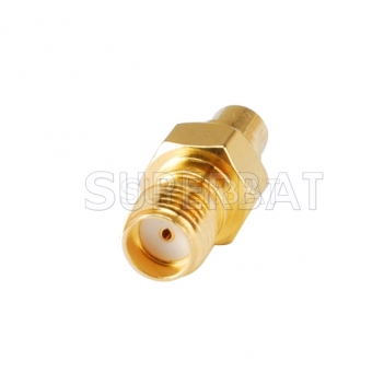 MCX Jack Female to SMA Jack Female Adapter Straight