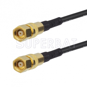 SMC Plug to SMC Plug Cable Using RG174 Coax