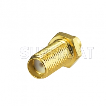 DC-6GHz SMA Jack Female Connector Straight Bulkhead Crimp for RG316