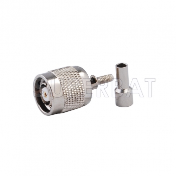 50 ohm Reverse Polarity TNC Male Crimp RG316 RG174 Connector