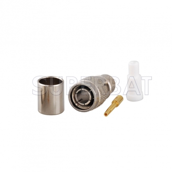 RP TNC Plug Female Connector Straight Crimp LMR-400