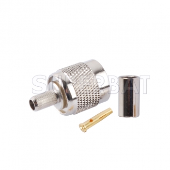 RP TNC Plug Female Connector Straight Crimp LMR-195