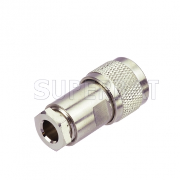 UHF Plug Male Connector Straight Clamp LMR-300