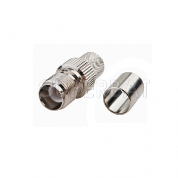 RP TNC Jack with Male pin Connector Straight Crimp LMR-400