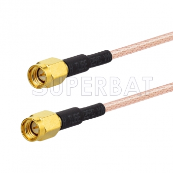 SSMA Male to SSMA Male Cable Using RG316 Coax