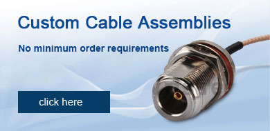 Custom Cable Assemblies No minimum order requirements