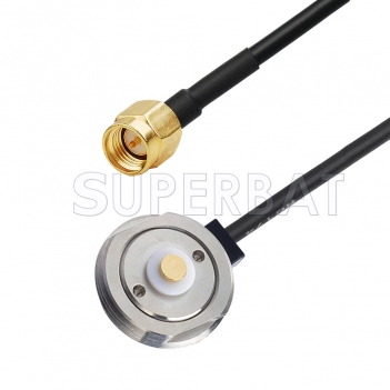 New Vehicle Antenna NMO Mount 3/4 Inch Hole With 500cm RG58 Cable SMA Connector