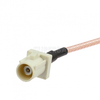 Custom RF Cable Assembly FAKRA Plug Straight pigtail cable Using RG316 RG174 LMR100  Coax