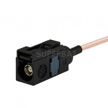 Custom RF Cable Assembly FAKRA Jack Straight pigtail cable Using RG316 RG174 LMR100 Coax