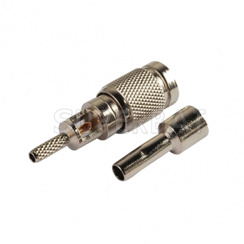 1.0/2.3 Plug Male Connector Straight for RG179