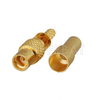 MMCX Jack Female Connector Straight Solder 1.13mm