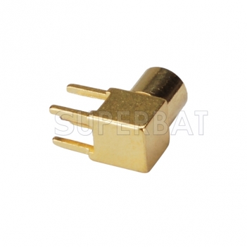 MMCX Jack Female Connector Right Angle Solder