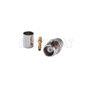 TNC Jack Female Connector Straight Crimp LMR-400