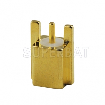 MCX Jack Female Connector Straight Solder