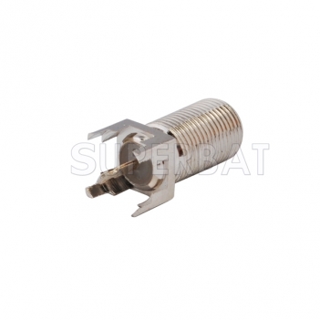 F Jack Female Connector Straight Solder