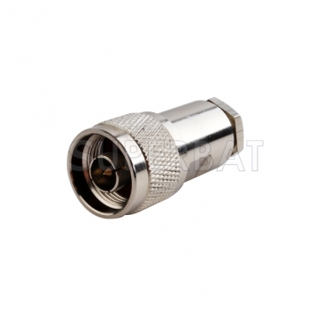 N Plug Male Straight Clamp Connector for LMR195