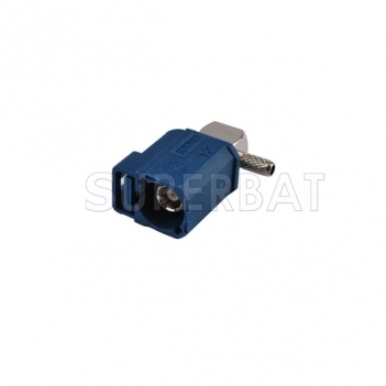 Superbat GPS Antenna connector Fakra C Female RA to MFD2 RNS2 RNS-E MFD 2 VW 0295 for RG316