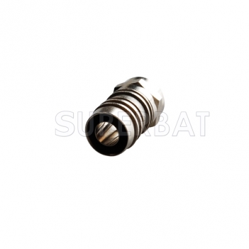 F Plug Male Connector Straight Crimp RG6