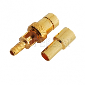 75 Ohm SMB Male Jack Straight Crimp Connector for RG179