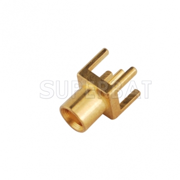 MCX Jack Female Connector Straight Solder