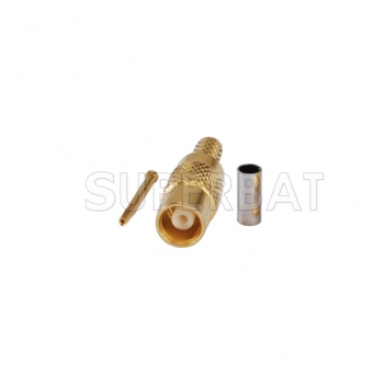 MCX connector Jack crimp straight for RG316 cable