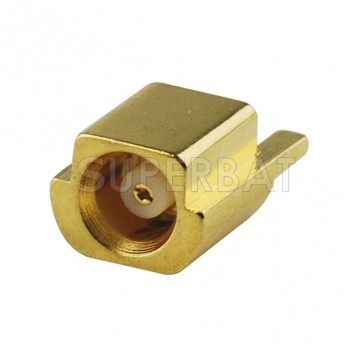 MCX Jack Female Connector Straight Solder