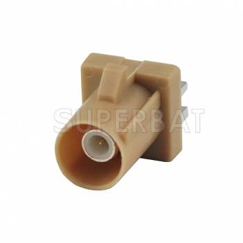 FAKRA I Male Plug Connector PCB Mount Straight