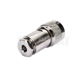 UHF Plug Male Connector Straight Clamp LMR-195