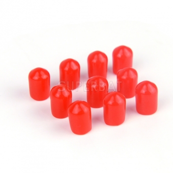 100PCS Plastic Covers Dust Cap Red for SMA Jack Female Connector