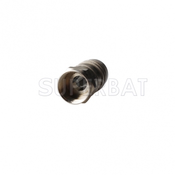 F Plug Male Connector Straight Crimp RG6