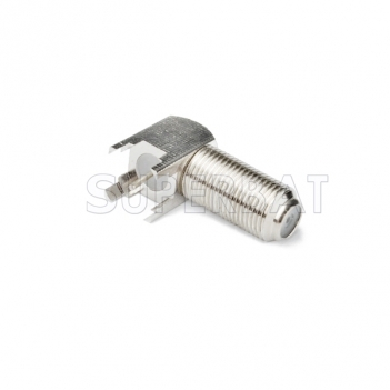 F Jack Female Connector Right Angle Solder