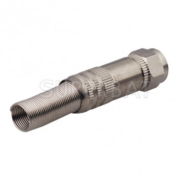 F Plug Male Connector Straight Twist-on RG59